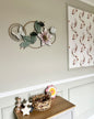 Wall Decor Flower THORIUM Metal 44 cm Multicolour